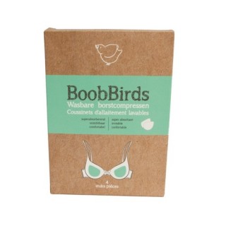 BoobBirds Compresses d’Allaitement Lavables