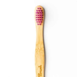 The Humble Co. Brosse à Dents Durable - Enfants - Ultra Soft - Rose