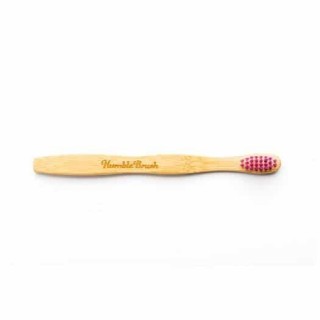 The Humble Co. Brosse à Dents Durable - Enfants - Ultra Soft - Rose