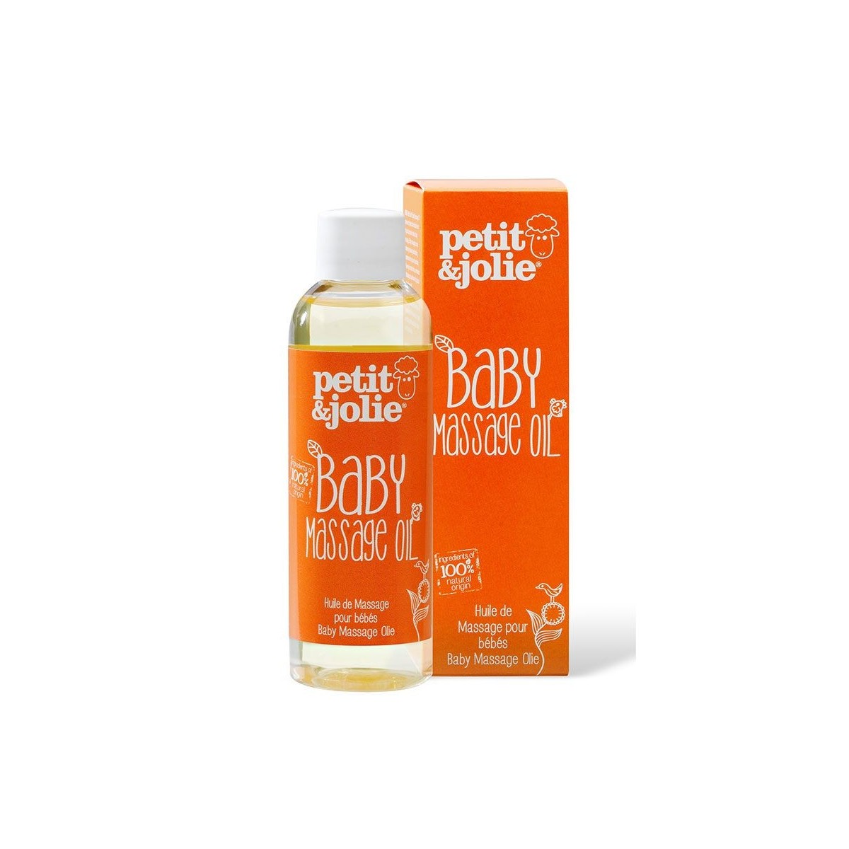 Petit&Jolie Baby Massage Olie