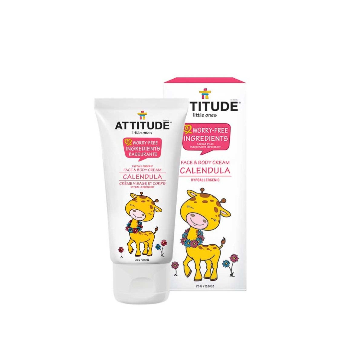 Attitude Little Ones | Crème Visage et Corps Calendula